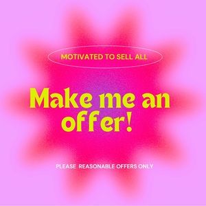 Hello! If you love it, like it, want it or need it, please make me an offer. Ty